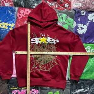 *BRAND NEW* Spider Worldwide “ Maroon”  Hoodie - Ready To Ship🚚💨 (Size M)